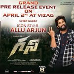 Ghani Movie Pre Release Event Announced