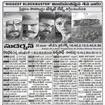 R R R – Roudram Ranam Rudhiram Movie 4th Week Nizam Theaters List