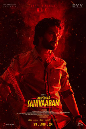 Saripodhaa Sanivaaram Movie USA Theaters List