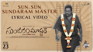 Sundaram Master Movie Sun Sun Lyrical Video Song