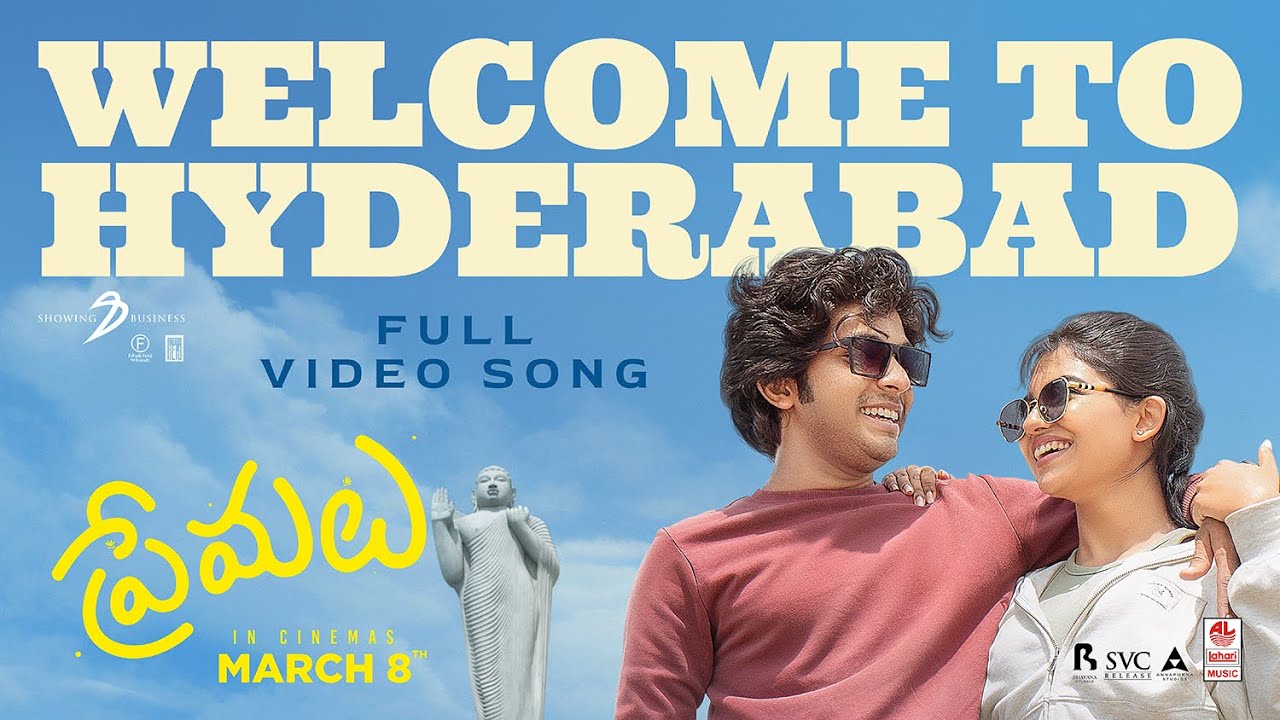 Premalu Movie Welcome To Hyderabad Video Song