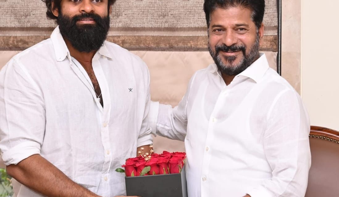 Sai Durga Tej Meets Cm Revanth Reddy-Tel