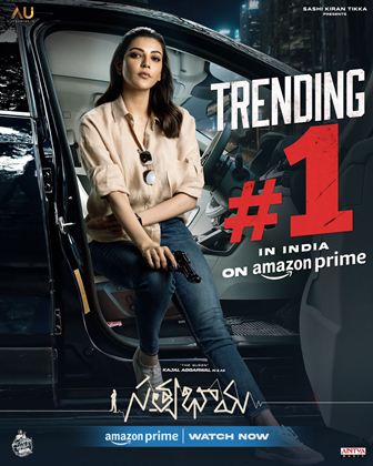 Satyabhama Movie Is Trending At The Top Spot On Amazon Prime Video