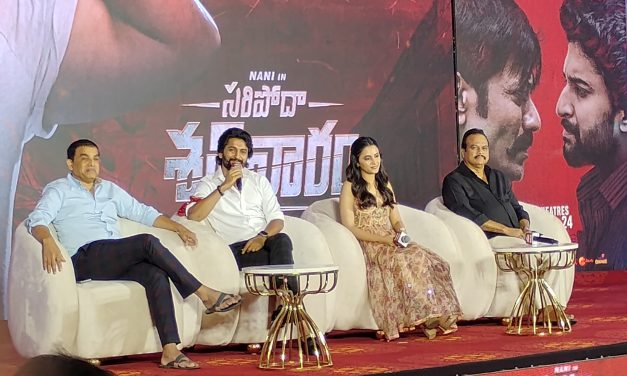 Saripodhaa Sanivaaram Movie Press Meet