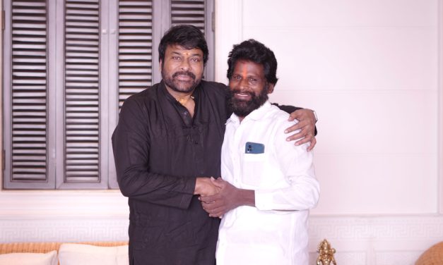 Megastar Chiranjeevi Honors his Devoted Fan