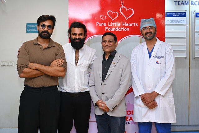 Hero Sai Durgha Tej Donated 5 Lakhs To Pure Little Hearts Foundation