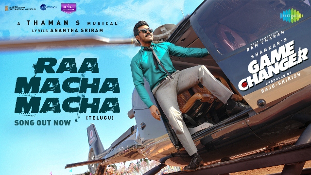 Game Changer Movie Raa Macha Macha Song Launched