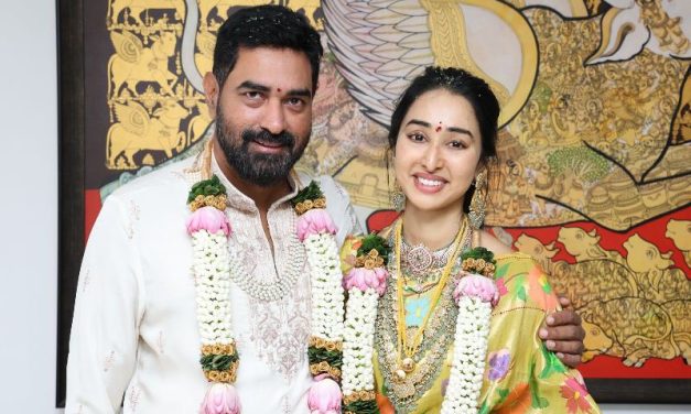 Director Krish Jagarlamudi Weds Dr Priti Challa Photos