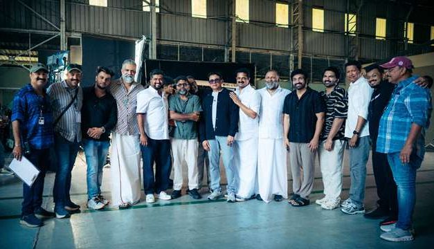 Super Stars Mohan Laal And Mammootty Movie Started In Srilanka