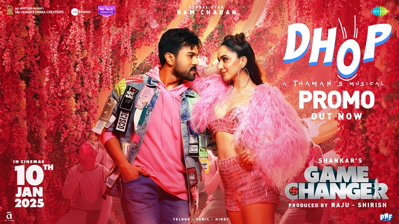 Game Changer Movie Dhop Song Promo Launched