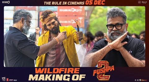 Pushpa 2 The Rule Movie Wildfire Making