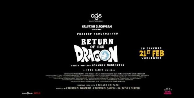 Return of The Dragon Movie Nizam Theaters List