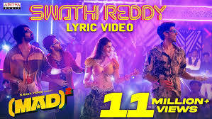 MAD Square Movie Swathi Reddy Lyrical Video Song