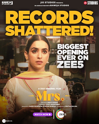 Mrs. Movie Largest Opening Weekend