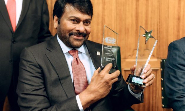 Chiranjeevi was Honored in U K Parliament