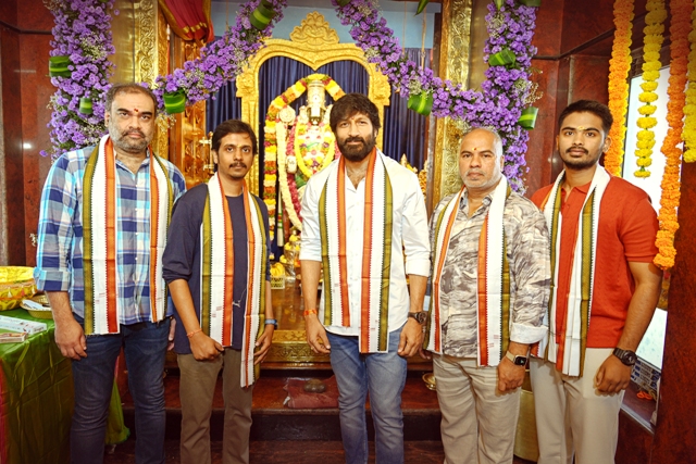 Hero Gopichand New Movie Launched